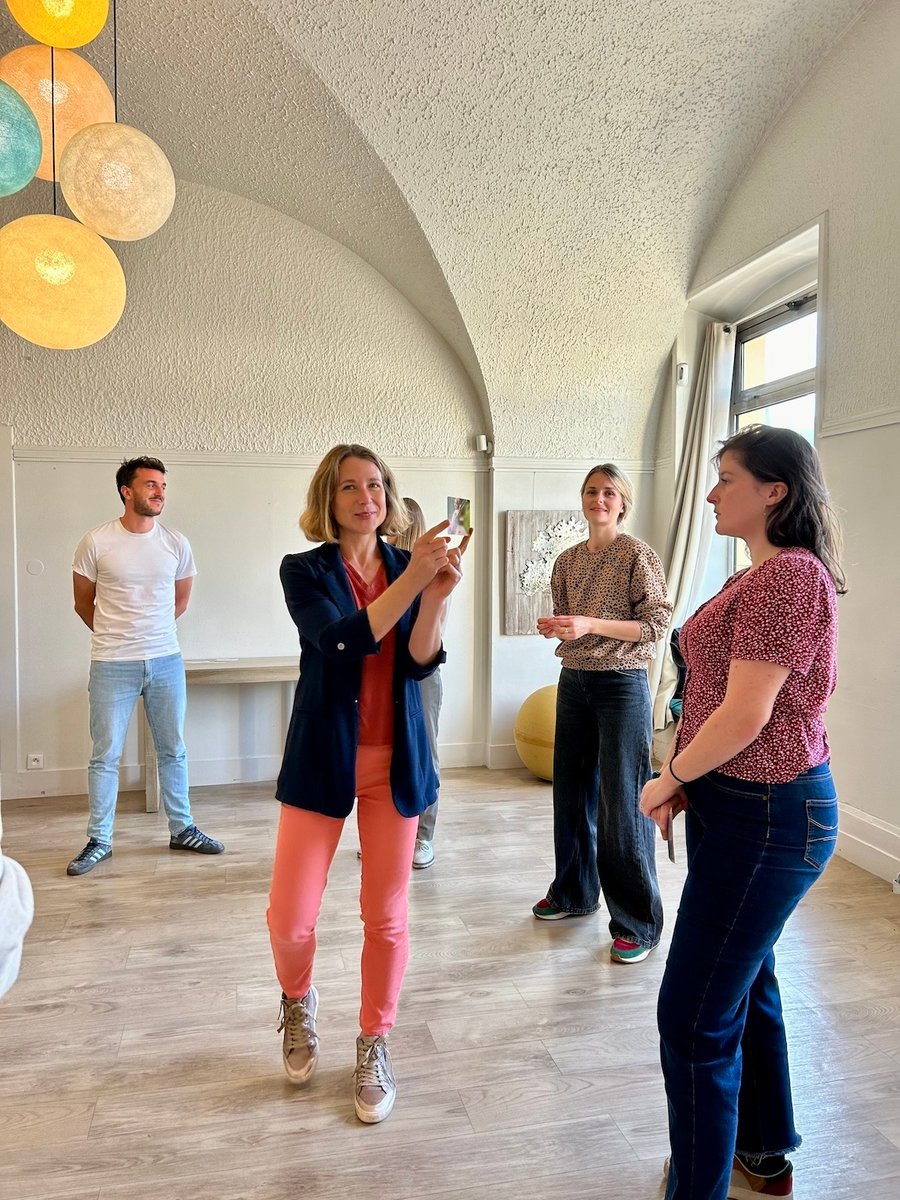 Team building communication positive Audrey Collilieux